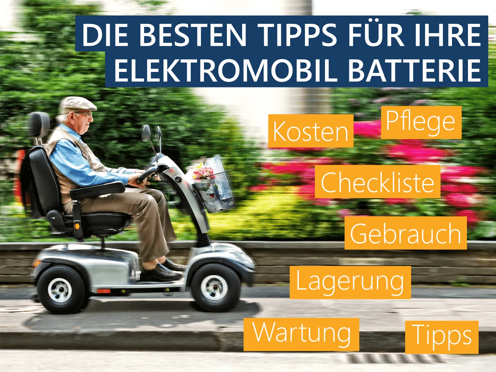Batterien für Elektromobile » Die besten Akkus, Tipps & Preise